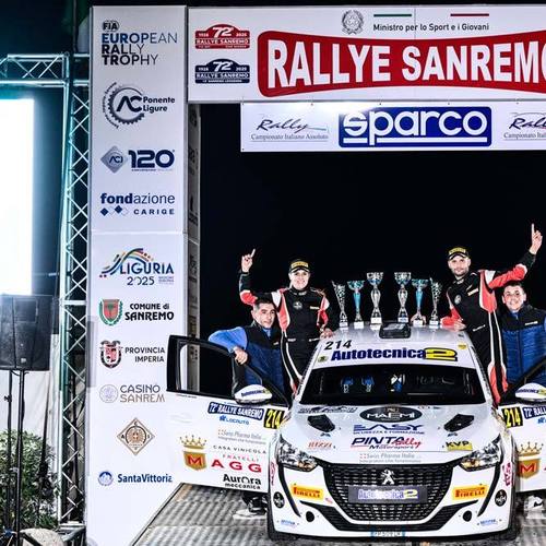 72&deg; Rallye Sanremo